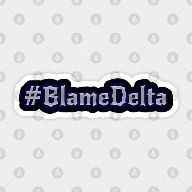 #BlameDelta Sticker by MadBikerMax_